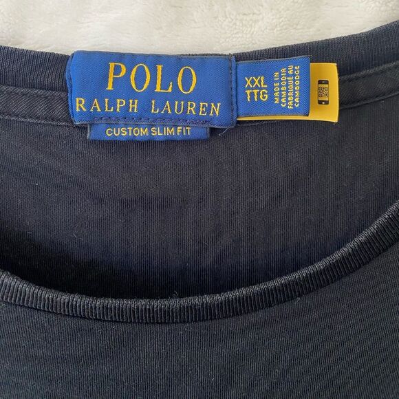 Polo Ralph Lauren Shirt‎ Santa size XXL Black Christmas - Picture 3 of 10